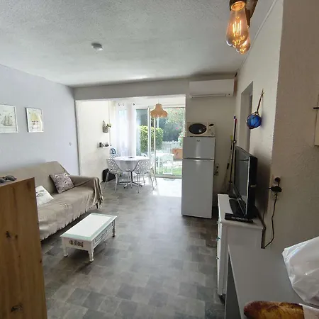 דירה Bel T2 Climatise Avec Jardin Et Wifi, A 150m De La Plage, - Fr-1-701-55 ולראס-פלאז'